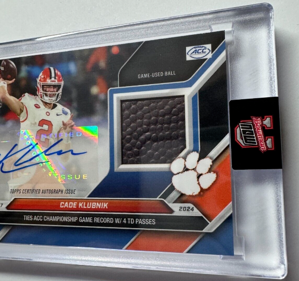 Auto-Relic Parallel 46/49* - Cade Klubnik - 2024 Bowman U Now® Card 57