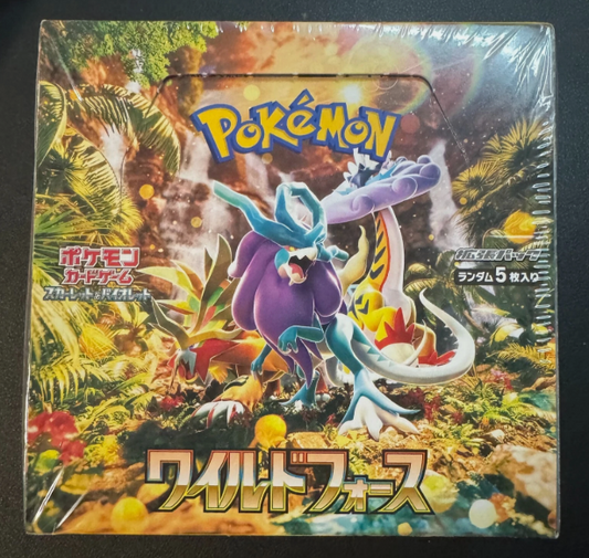 Pokemon Wild Force sv5k - Booster Box Japanese Sealed US Seller